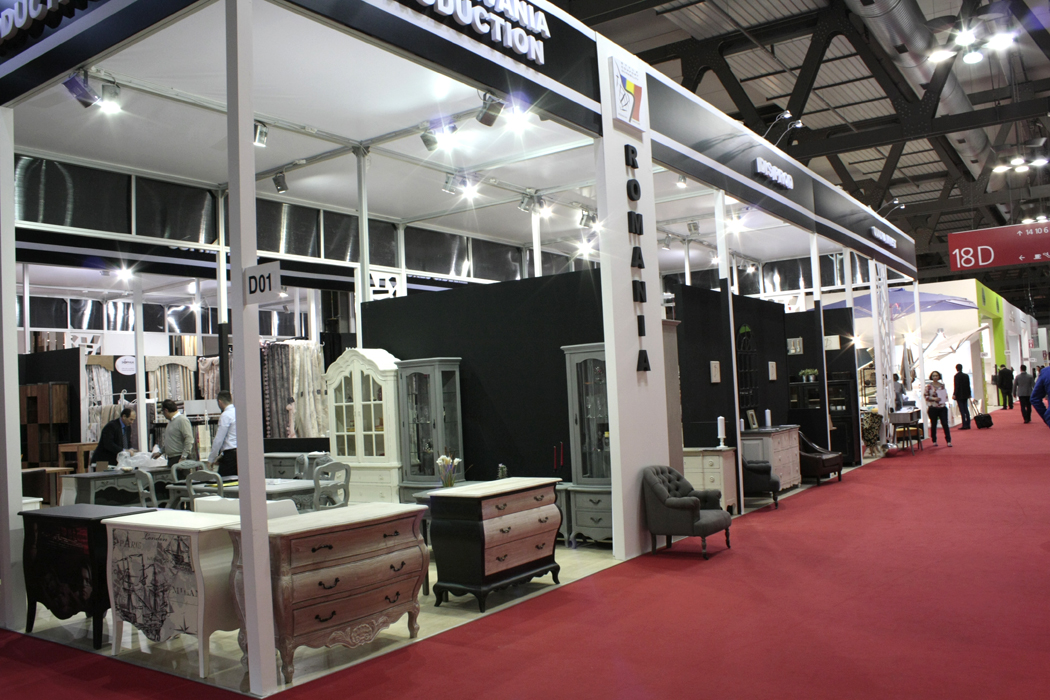 Collective stand of Romania. Milan 2015