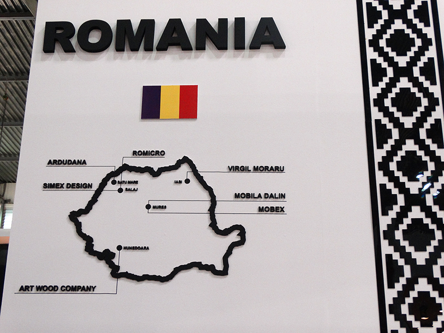 Collective stand Romania